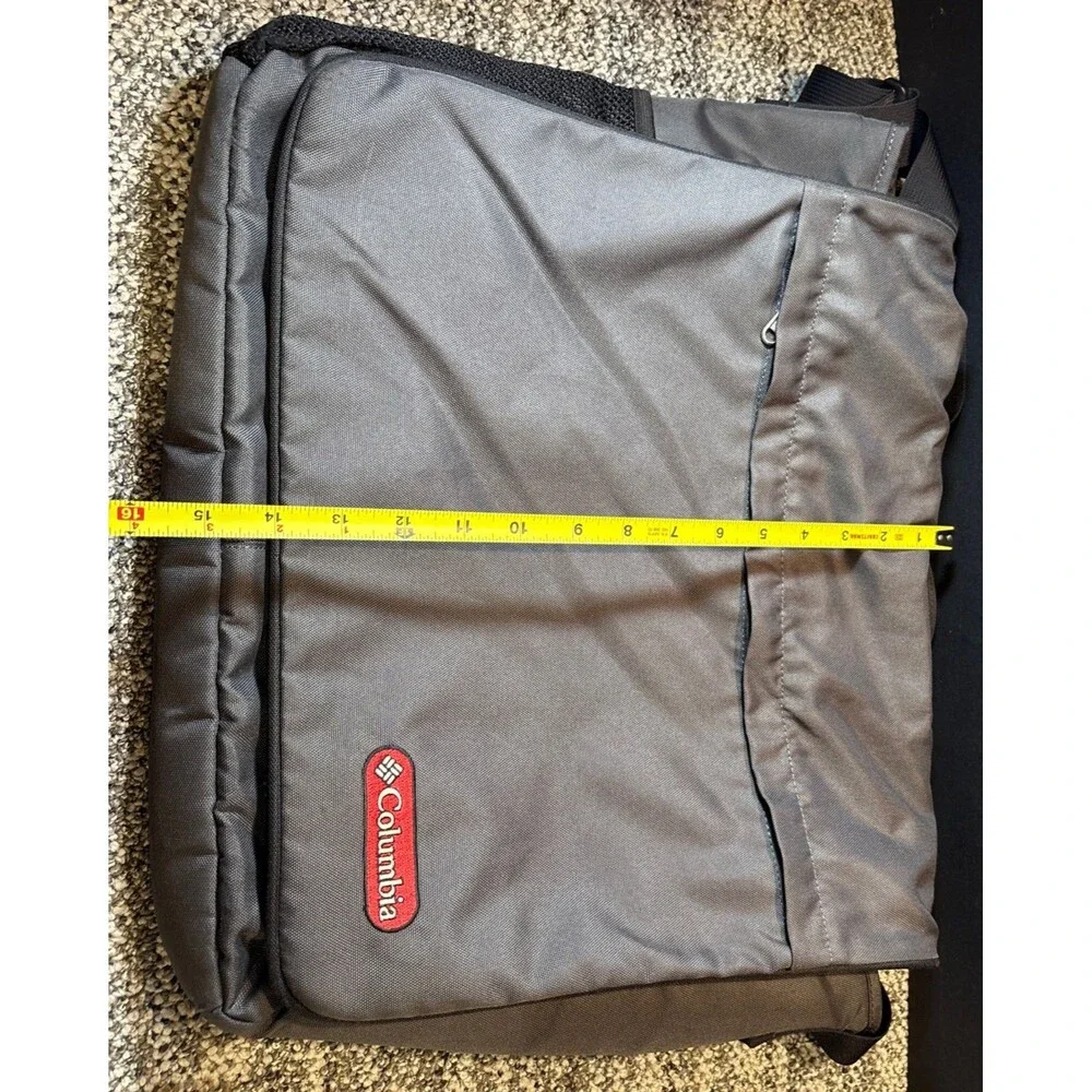 Columbia Messenger Bag Adjustable Strap Nylon Lightweight Laptop Fit